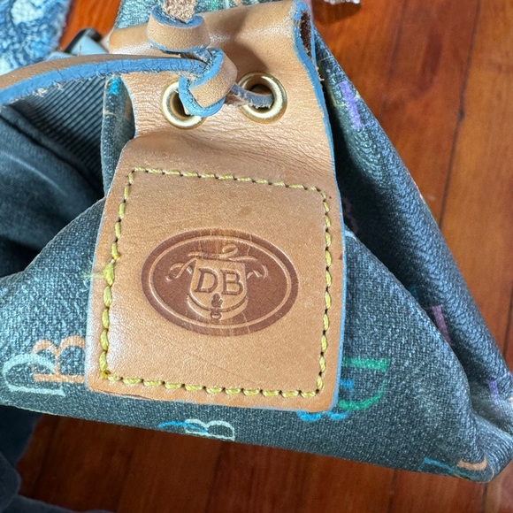 Dooney & Bourke Multicolor Logo Tote Bag - Picture 5 of 8